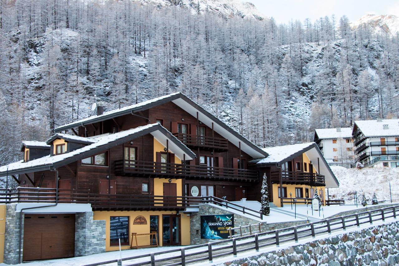 Residence Le Marmotte Gressoney-la-Trinité Buitenkant foto